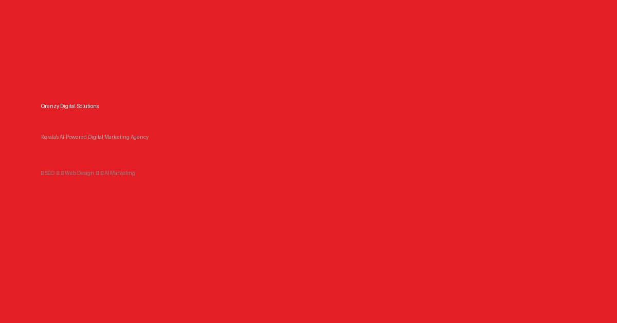 Digital Marketing Agency in Bahrain — Qrenzy Digital Solutions