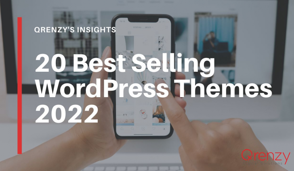 20 Best Selling WordPress Themes 2022