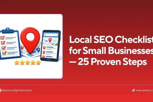 Local SEO checklist for small businesses — 25 proven steps