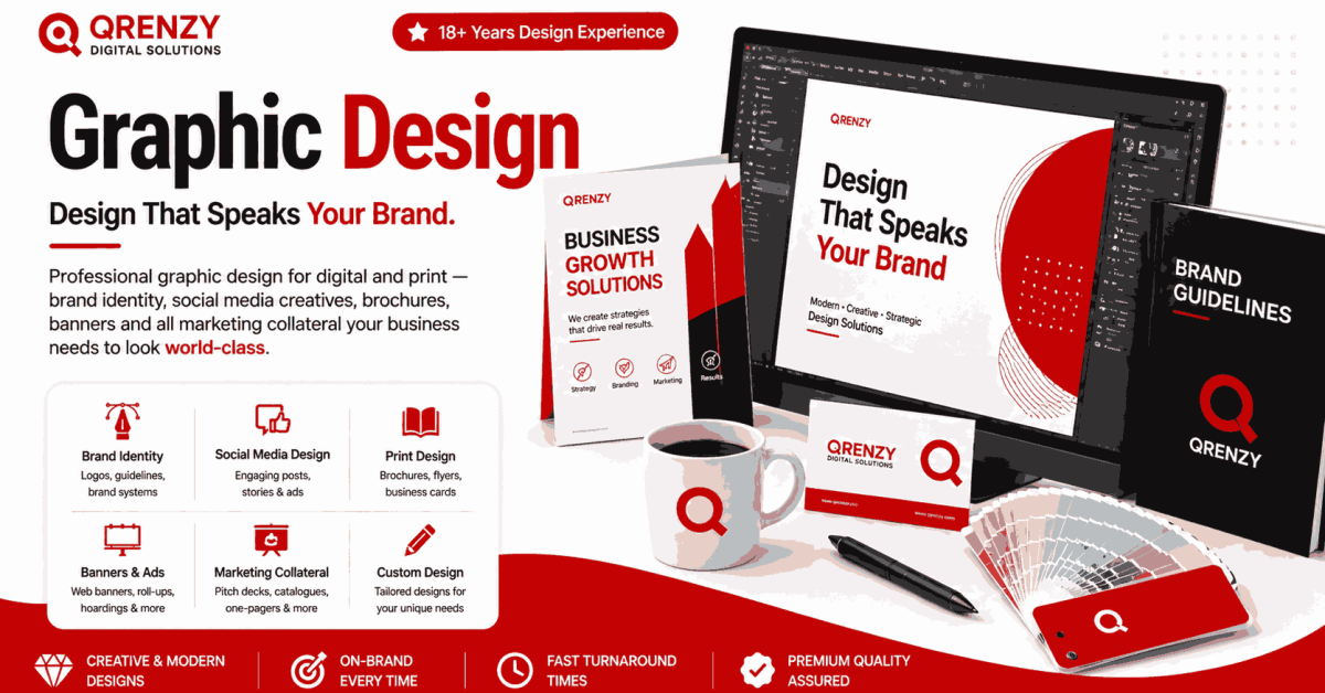 Graphic Design — Qrenzy Digital Solutions